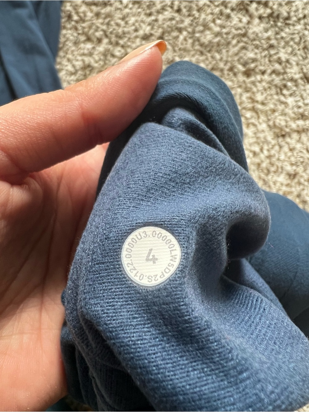 Lululemon Ready to Rulu High-Rise Jogger Blue Sz 4 - Picture 10 of 10